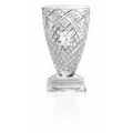 Majestic Hand Cut 24% Lead Crystal Vase (10")